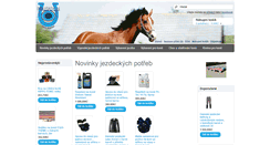 Desktop Screenshot of equitation.cz